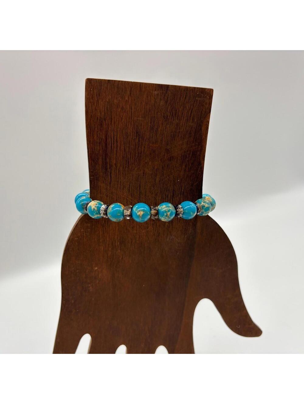 Alex & Ani Beads & Crystal High Energy Adjustable Bracelet Cuff